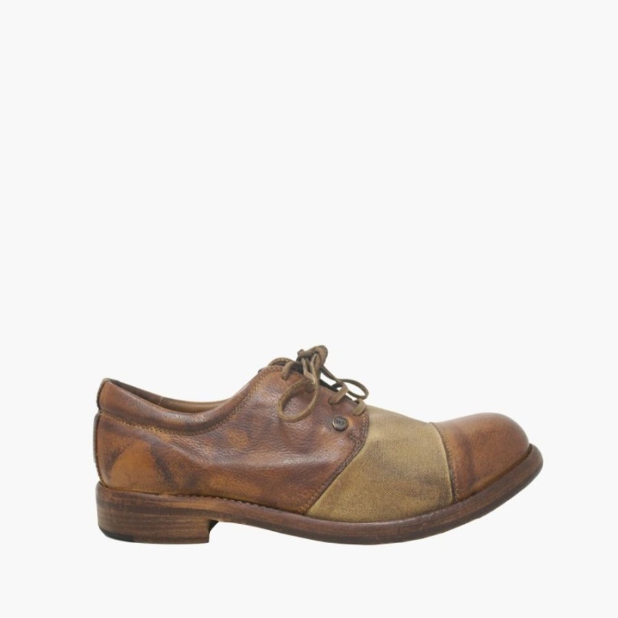 Man Maledetti Toscani Leather Men'S Shoes Maledetti Toscani | Leather Men Shoes"Clochard" Mi Honey