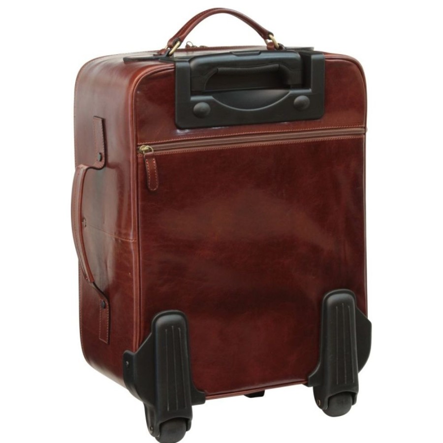 Travels Officina 66 | Leather Trolley "Poznan" Brown