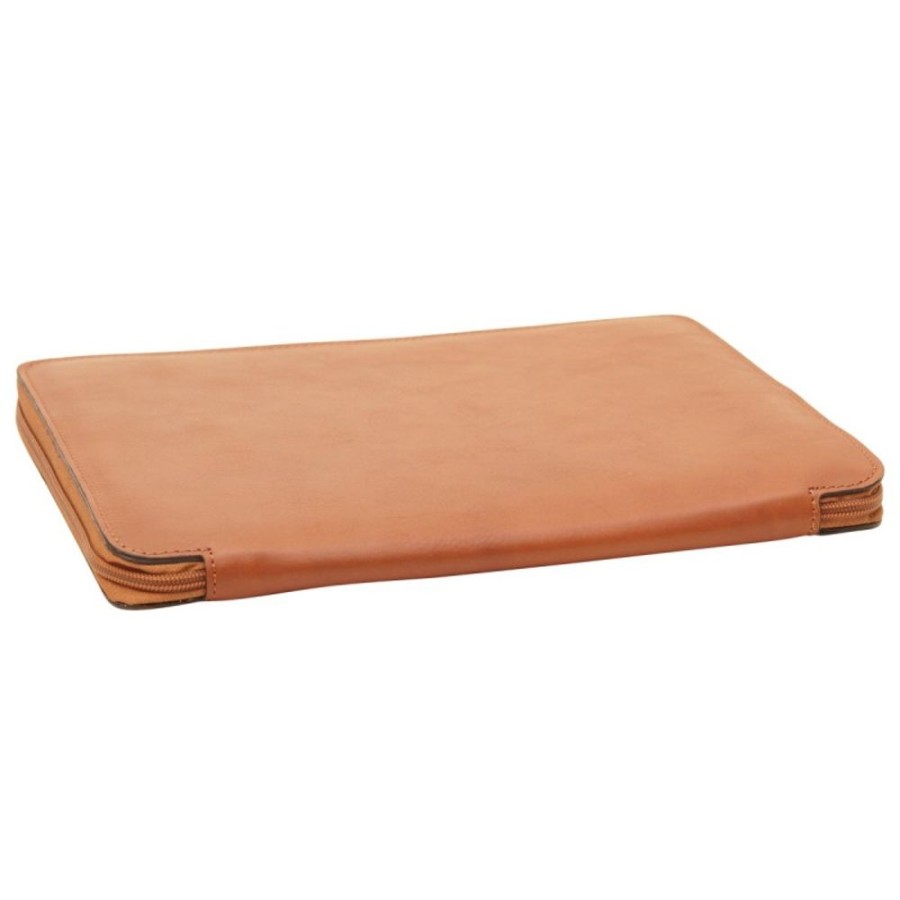 Business Officina 66 | Leather Documents Older "Elk" C Cognac