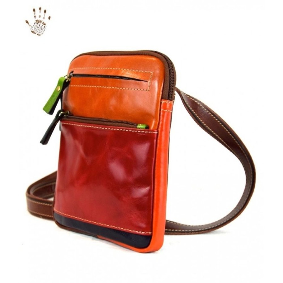 Woman Officina 66 | Leather Lady Bag "Ilviero" Multicolor