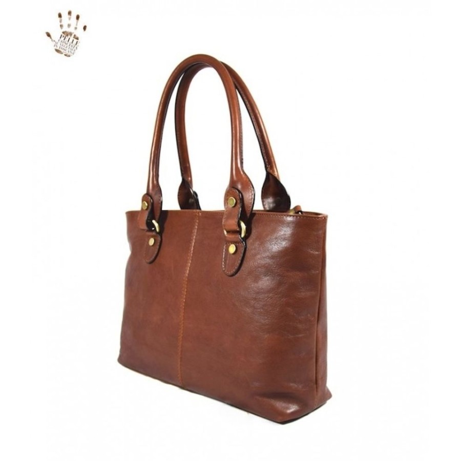 Woman Officina 66 | Leather Lady Bag "Albegna" B