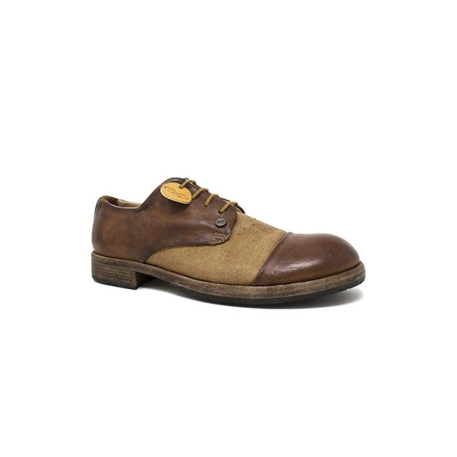 Man Maledetti Toscani Leather Men'S Shoes Maledetti Toscani | Leather Men Shoes "Tiburzi" Mi Honey