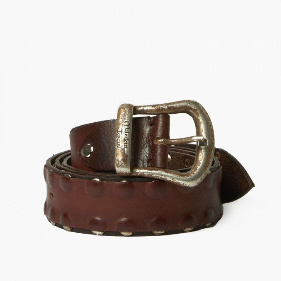 Man Maledetti Toscani | Leather Belts "Club 72" B Brown