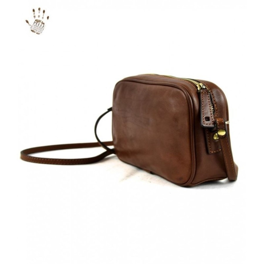 Woman Officina 66 | Leather Lady Bag "Montemerano" Brown