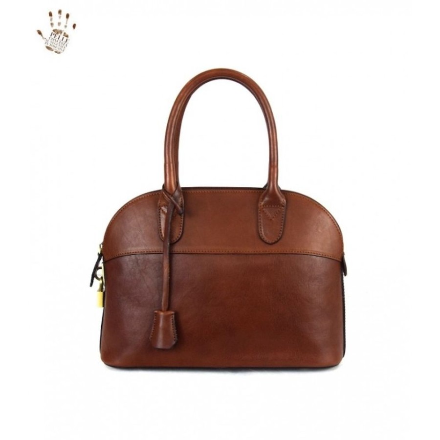 Woman Officina 66 | Leather Lady Bag "Angela" Bc