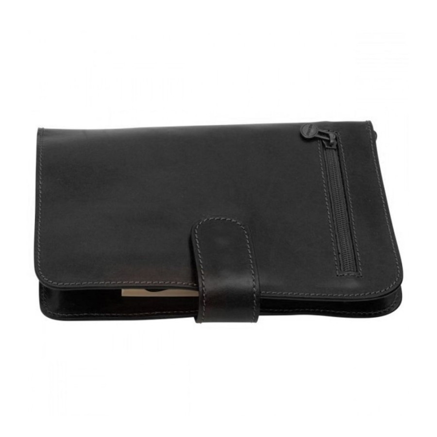 Business Officina 66 | Leather Documents Older "Slupsk" Black