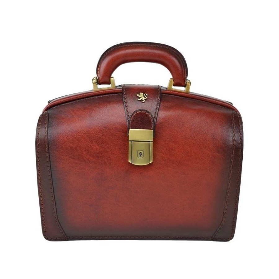 Woman Pratesi | Woman Bag Italian Vegetable - Tanned Leather. "Miss Brunelleschi" B120/29