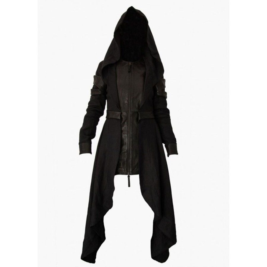 Woman Maledetti Toscani | Exclusive Assassin'S Creed Women'S Leather Jacket Black