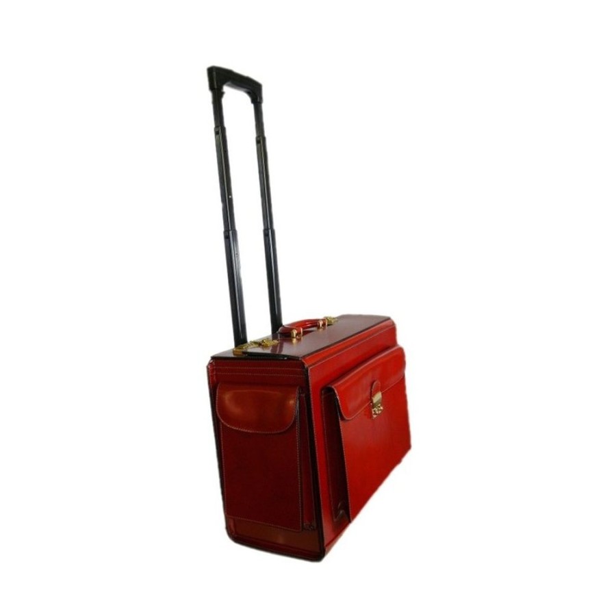 Travels Pratesi | Leather Briefcase "Arnolfo Di Cambio" S408