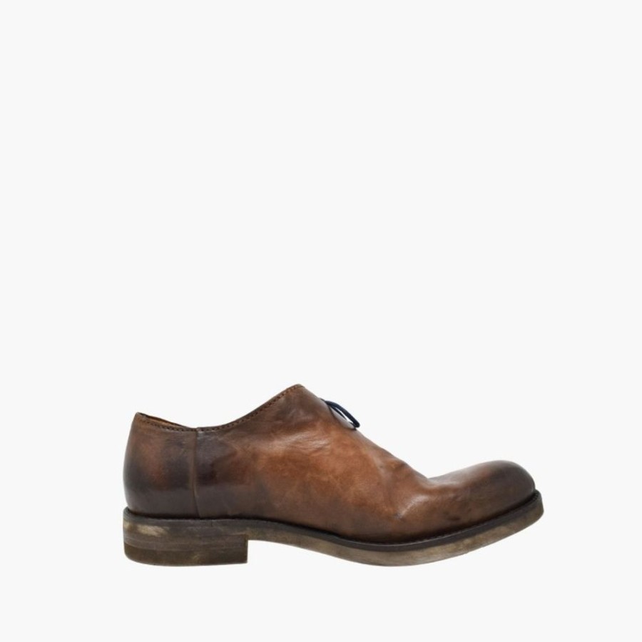 Man Maledetti Toscani Leather Men'S Shoes Maledetti Toscani | Leather Man Shoes "Francesina" Brown