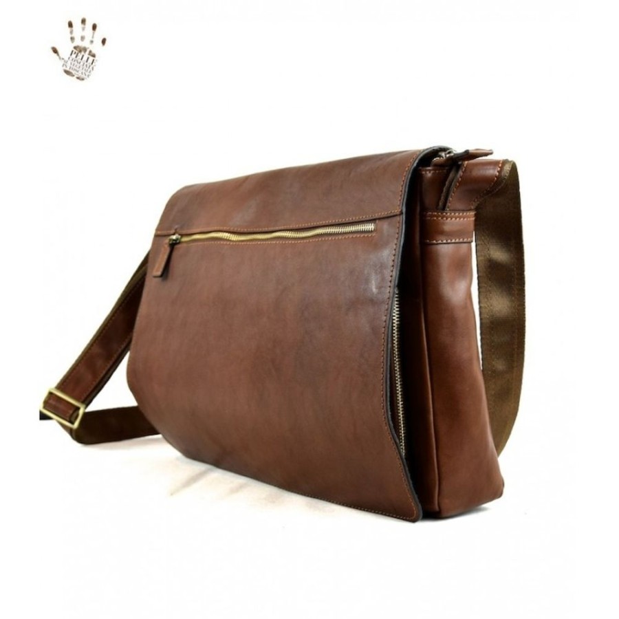 Woman Officina 66 | Leather Lady Bag "Pitiglio" Brown