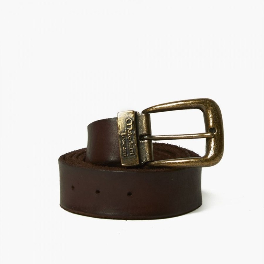 Man Maledetti Toscani | Leather Belts "Maily" Br Brown