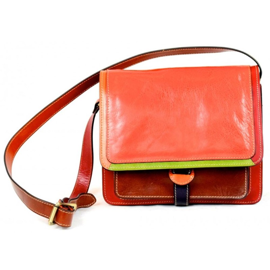 Woman Officina 66 | Leather Lady Bag "Principina" Multicolor