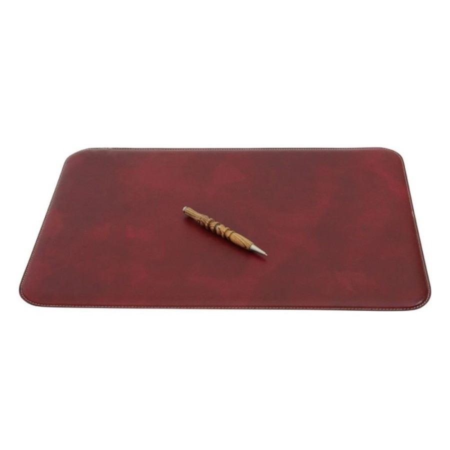 Business Officina 66 | Leather Desk Kit "Warszawa" Ro Red