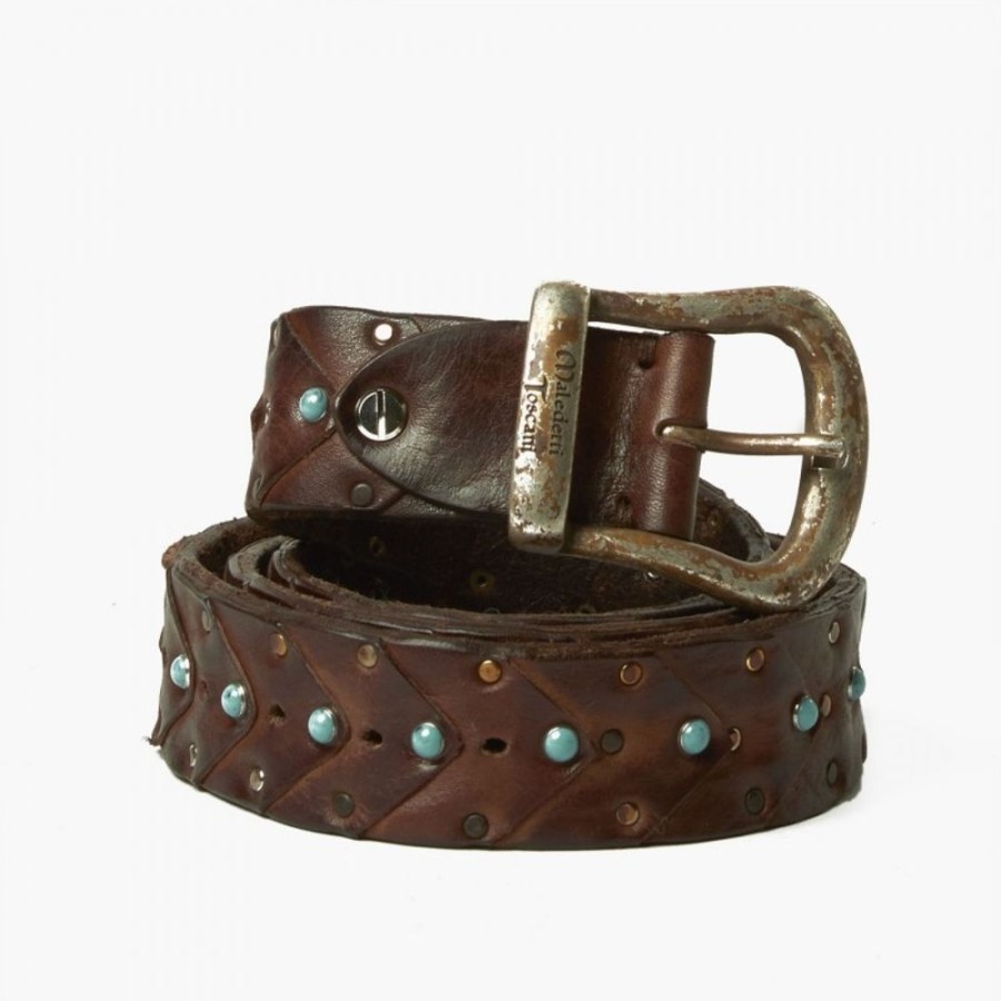 Man Maledetti Toscani | Leather Belts "Ape Regina" Br Brown