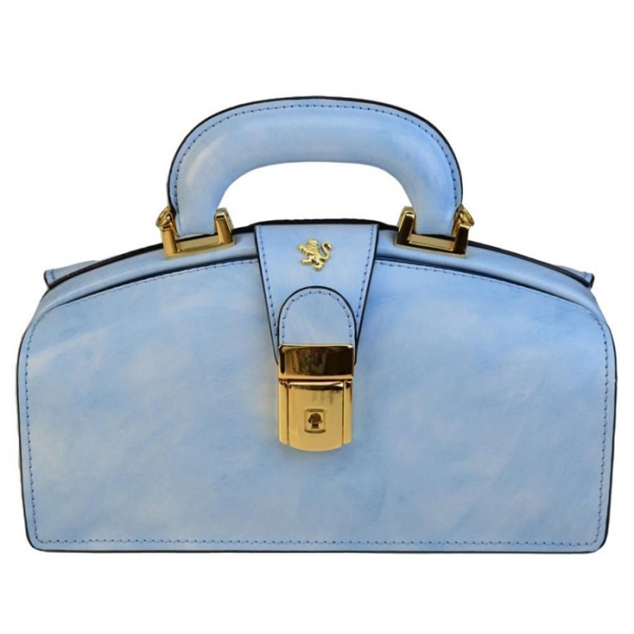 Woman Pratesi | Small And Elegant Woman Leather Handbag With Handle. "Lady Brunelleschi" R120/N