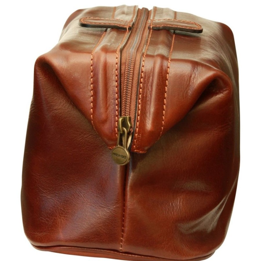 Travels Officina 66 | Leather Beautycase "Margherita" B Brown