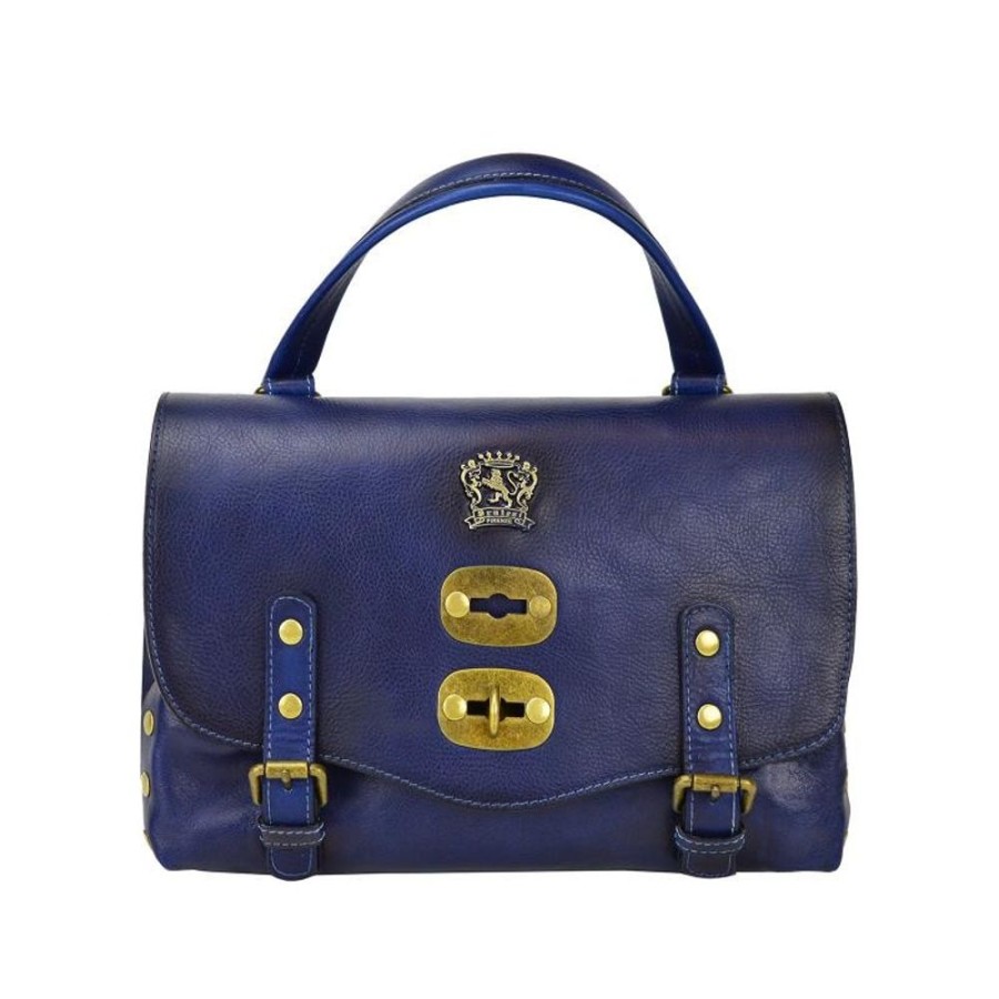 Woman Pratesi | Leather Lady Bag "Castell'Azzara" B162-P