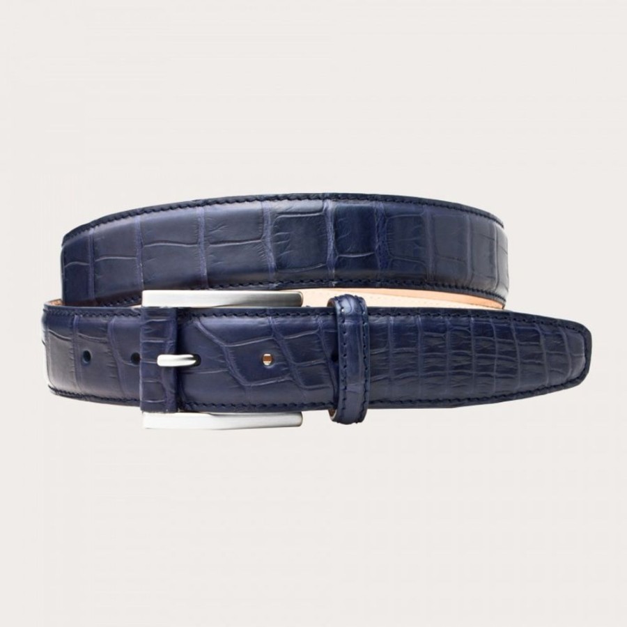 Woman Officina 66 | Exclusive Alligator Belt Blue