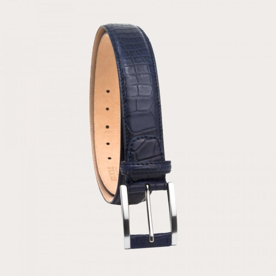 Woman Officina 66 | Exclusive Alligator Belt Blue