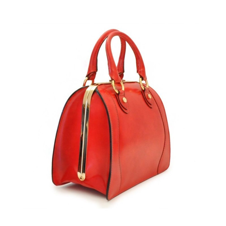 Woman Pratesi | Leather Lady Bag "Saturnia" B333