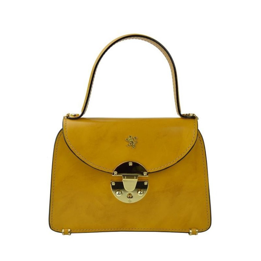 Woman Pratesi | This High Class Polished Hand Printing Leather Bag "Veneziano" Rm