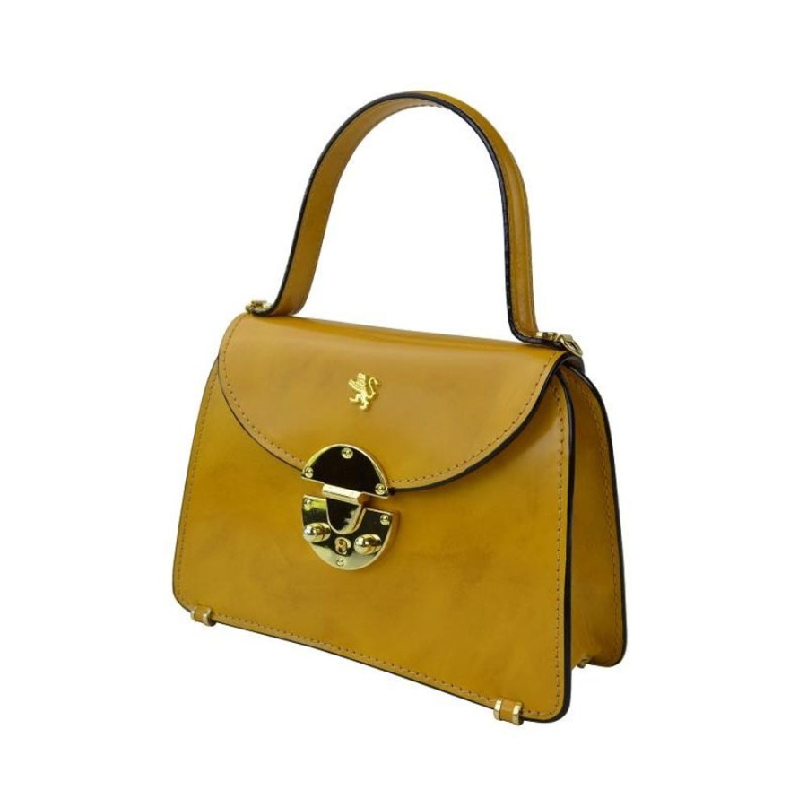 Woman Pratesi | This High Class Polished Hand Printing Leather Bag "Veneziano" Rm