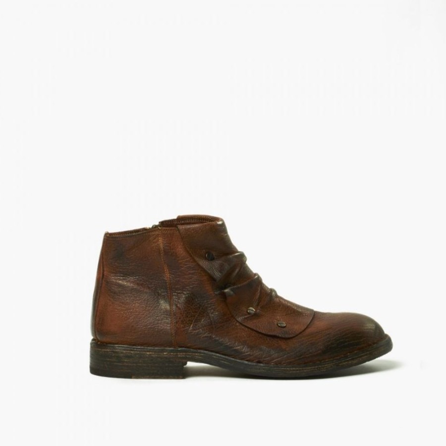 Man Maledetti Toscani Leather Men'S Shoes Maledetti Toscani | Leather Man Shoes "Granducato" Br Brown