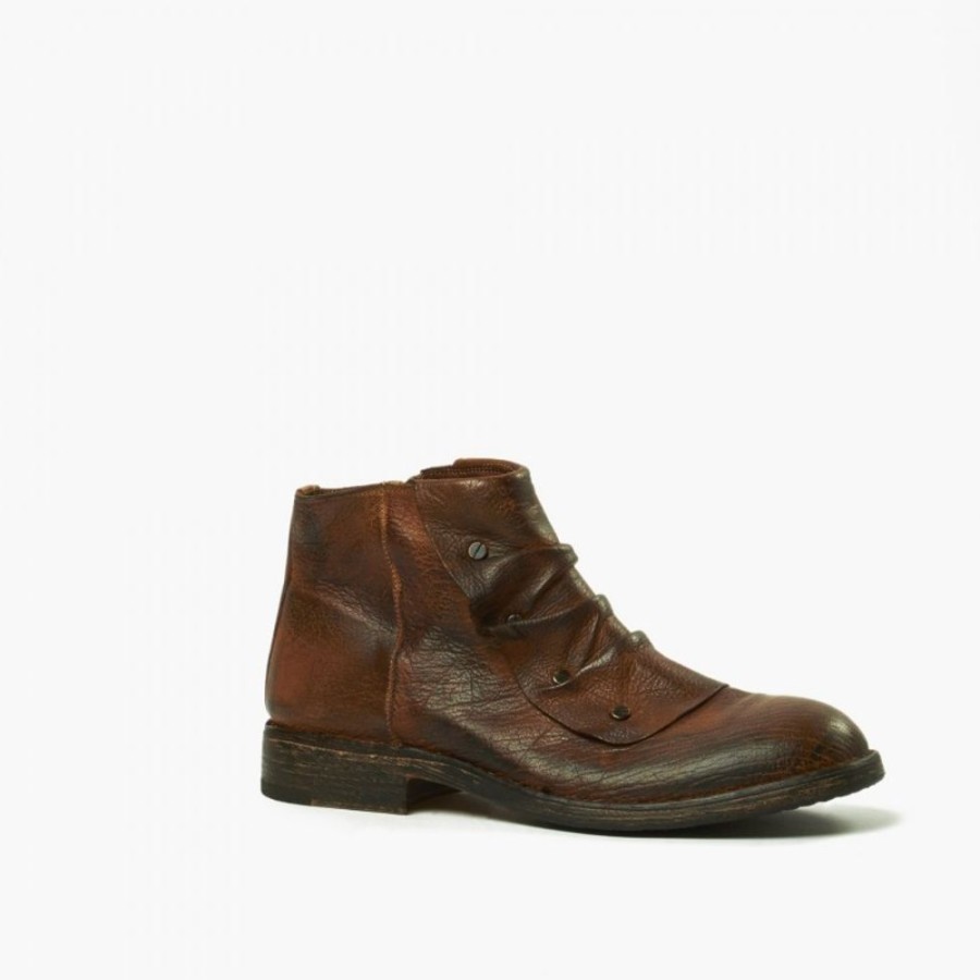 Man Maledetti Toscani Leather Men'S Shoes Maledetti Toscani | Leather Man Shoes "Granducato" Br Brown