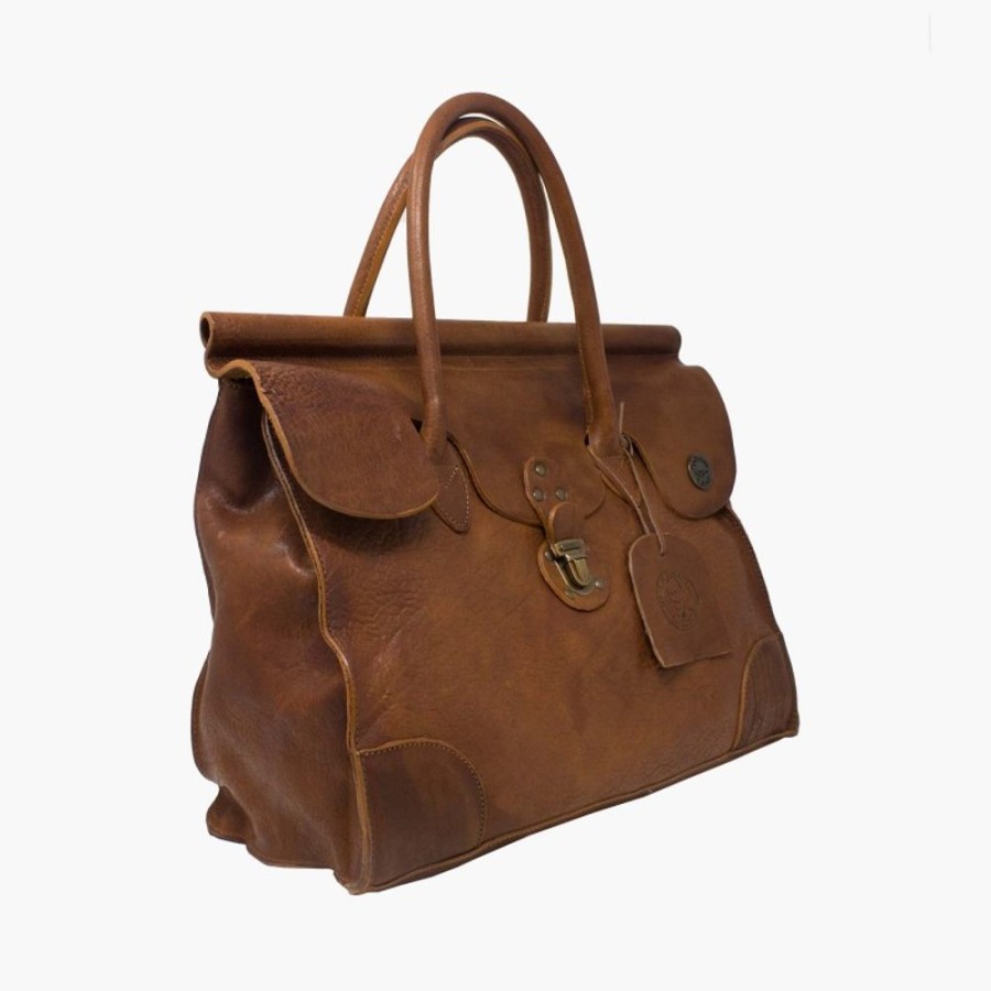 Business Maledetti Toscani Leather Women'S Briefcase | Leather Woman Briefcase "Figline"