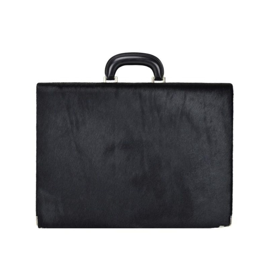 Business Pratesi | Leather Briefcase 24H "Machiavelli Slim" C