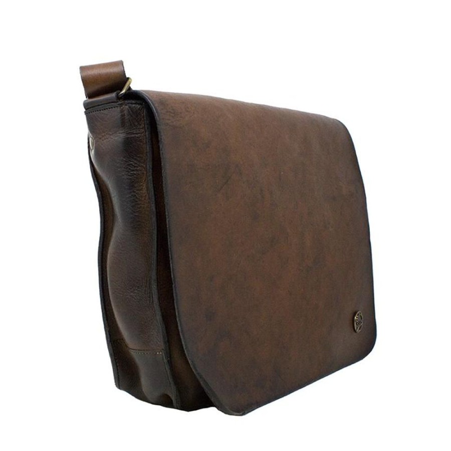 Man Maledetti Toscani | Leather Man Bag "Porta Romana"