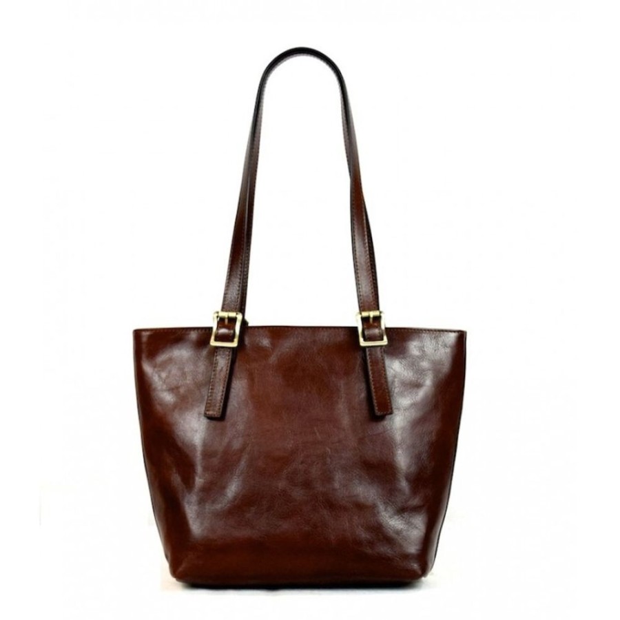 Woman Officina 66 | Leather Lady Bag "Alberese" Vl Brown