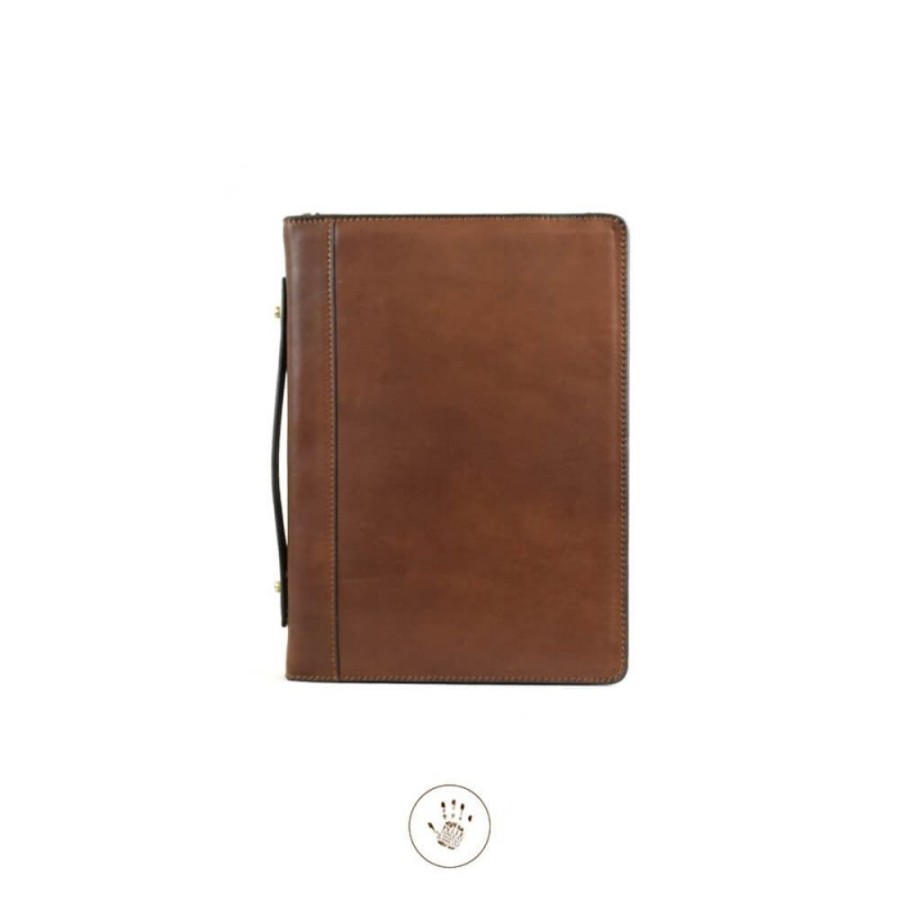 Business Officina 66 | Leather Documents Older "Bisenzio" Db