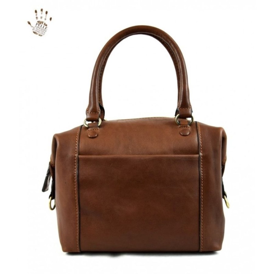 Woman Officina 66 | Leather Lady Bag "Montepulciano"