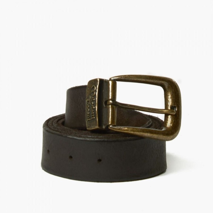 Man Maledetti Toscani | Leather Belts "Maily" Bc Dark Brown