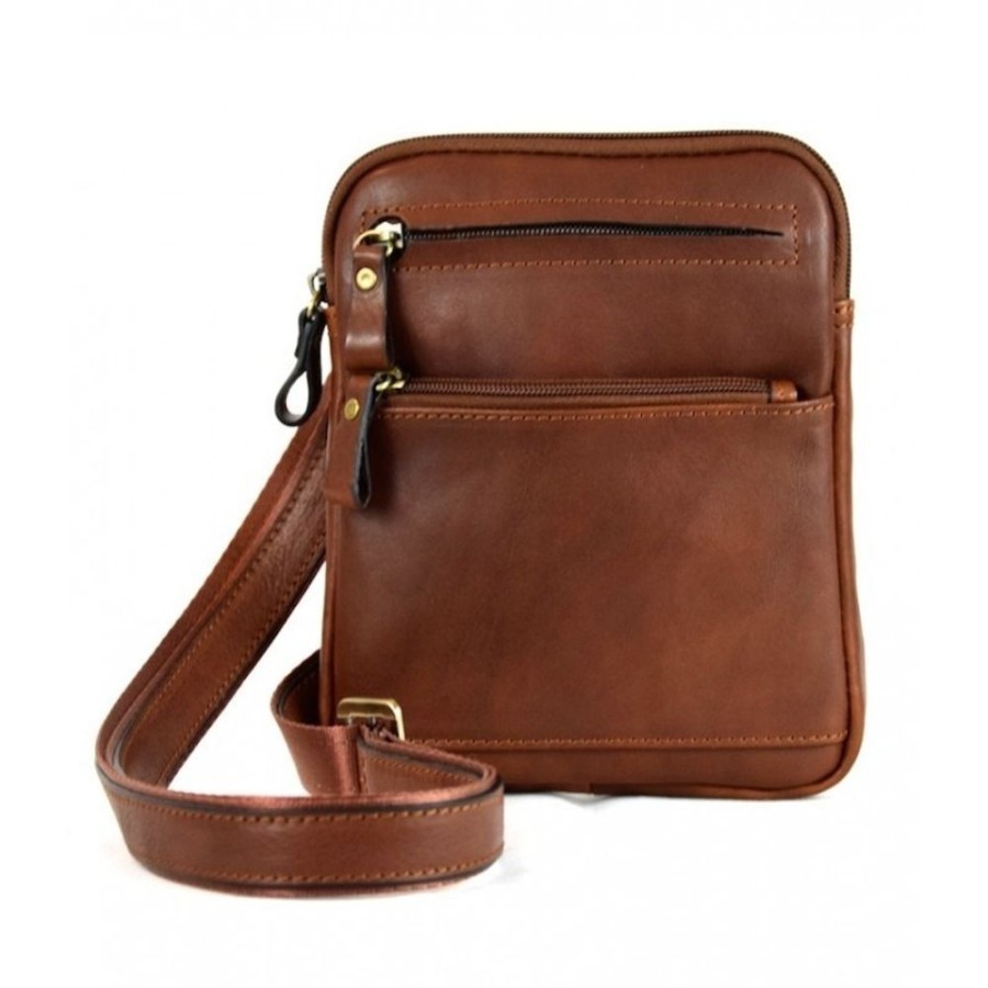 Woman Officina 66 | Leather Lady Bag "Ilviero" Brown