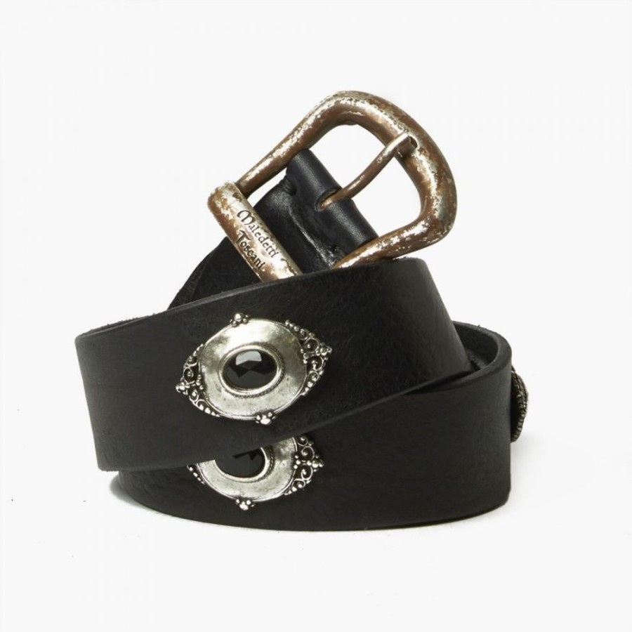 Man Maledetti Toscani | Leather Belts "Blacksun" Cz